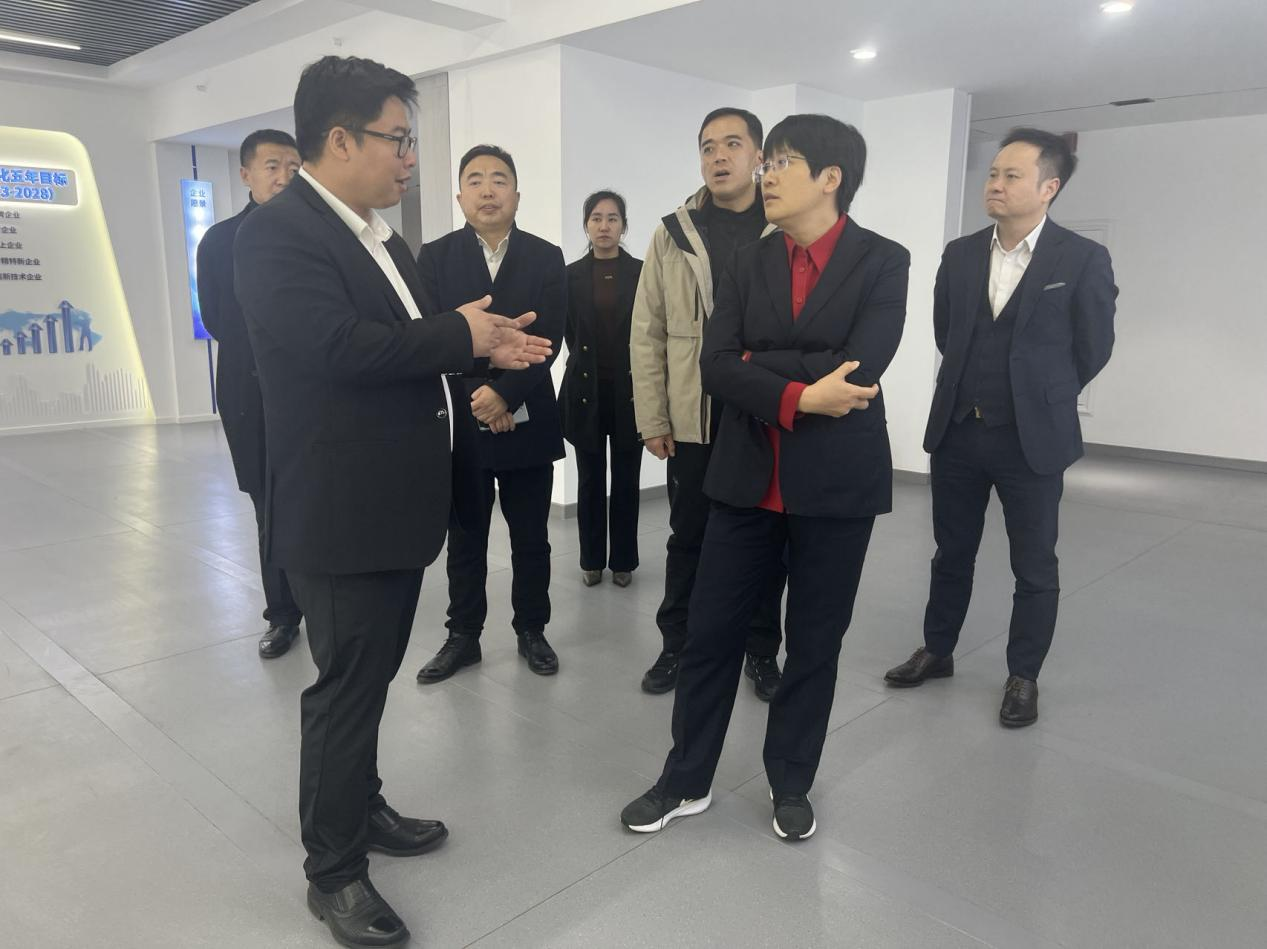 怀宁县县长陈宏一行赴国吉控股参观走访